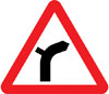 Junction on right bend ahead