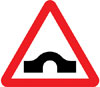 Hump bridge ahead