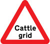 Cattle grid ahead