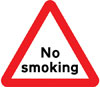 No smoking warning