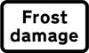 Frost damage ahead