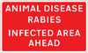 Area infected by animal disease ahead